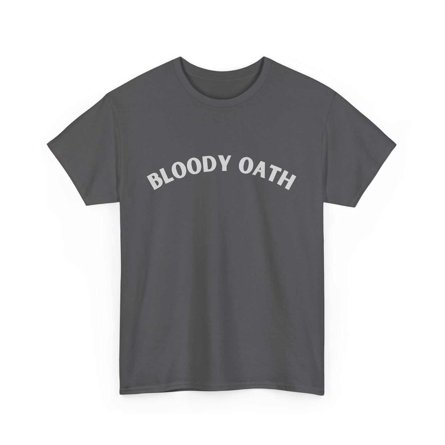 Bold Bloody Oath shirt for pub nights and casual catch-ups