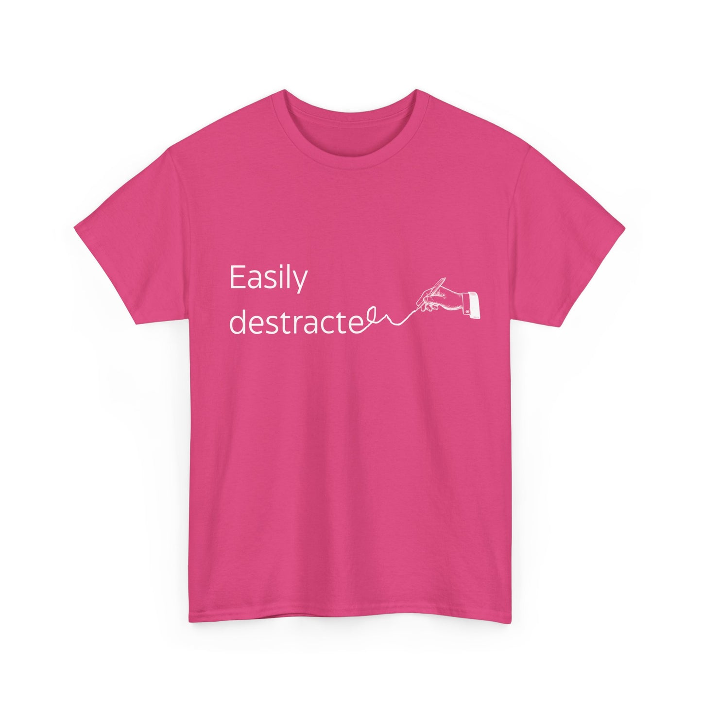 Wear this ADHD tee to ADHD support group meetups or casual Fridays