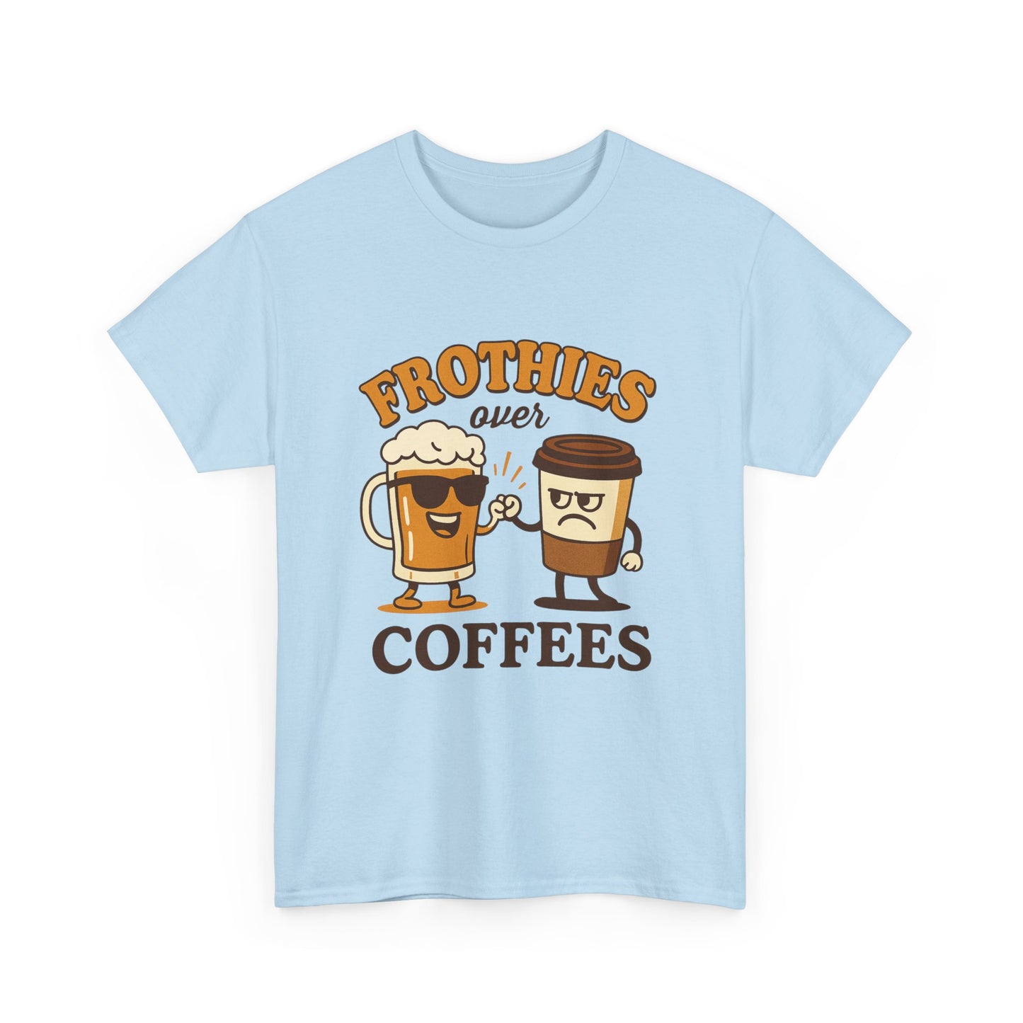 Funny Christmas present for dad Frothies Over Coffees shirt