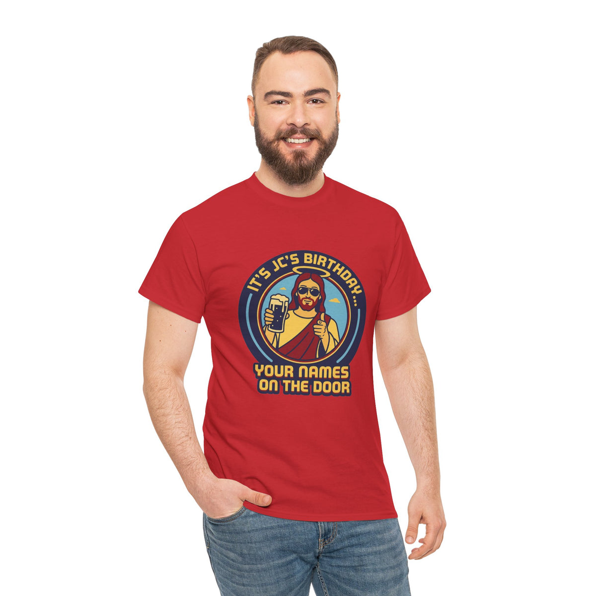 It's JC's Birthday T-Shirt | Funny Jesus Christmas Tee