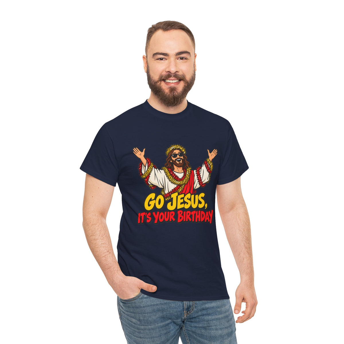 Go Jesus, It's Your Birthday T-Shirt | Funny Christmas Tee