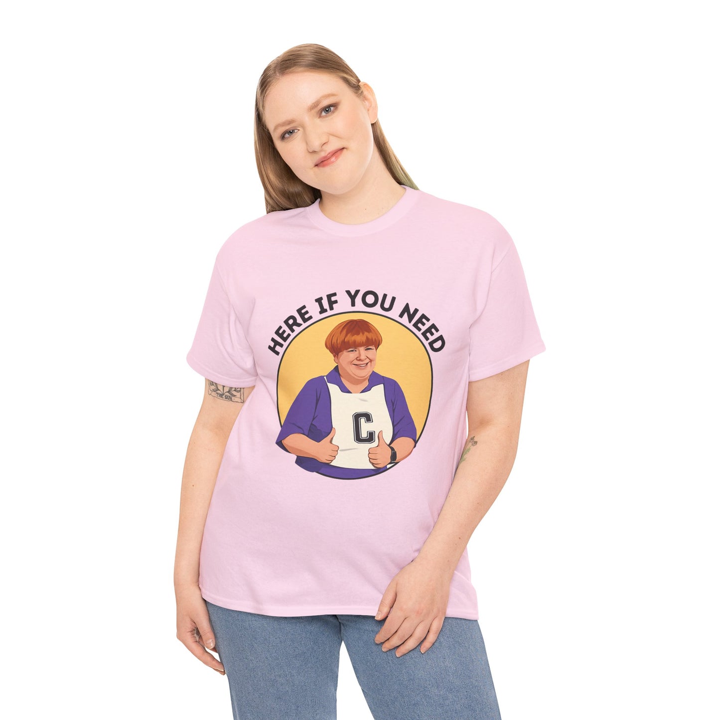 Sharon Strzelecki netball tee – classic Kath & Kim quote for Aussie sports fans