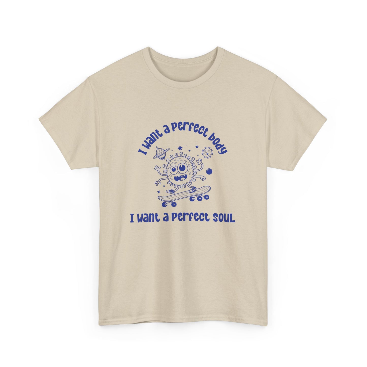 Radiohead meme t-shirt with cartoon graphic