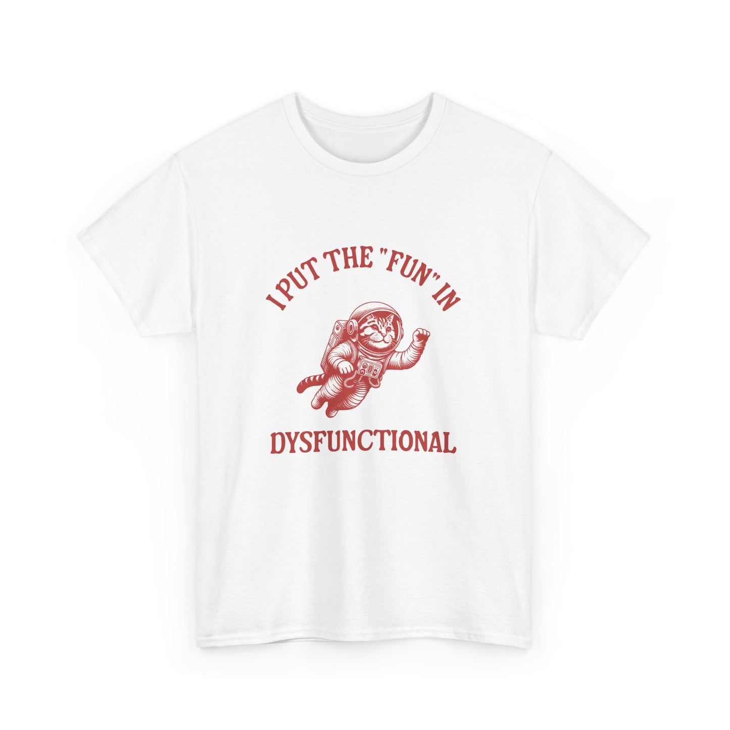 Funny mental health shirt – quirky cat meme for the neurospicy crew