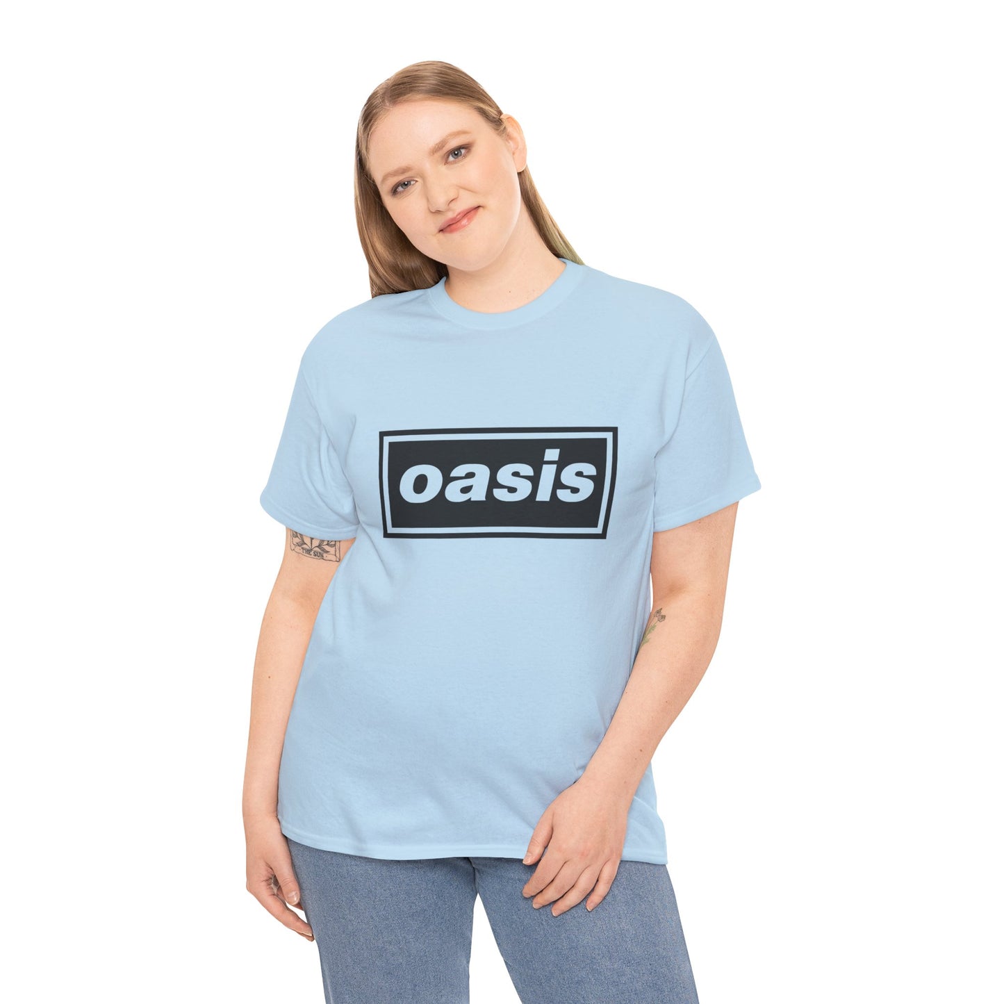 Retro music lover tee perfect for Oasis concerts and singalongs