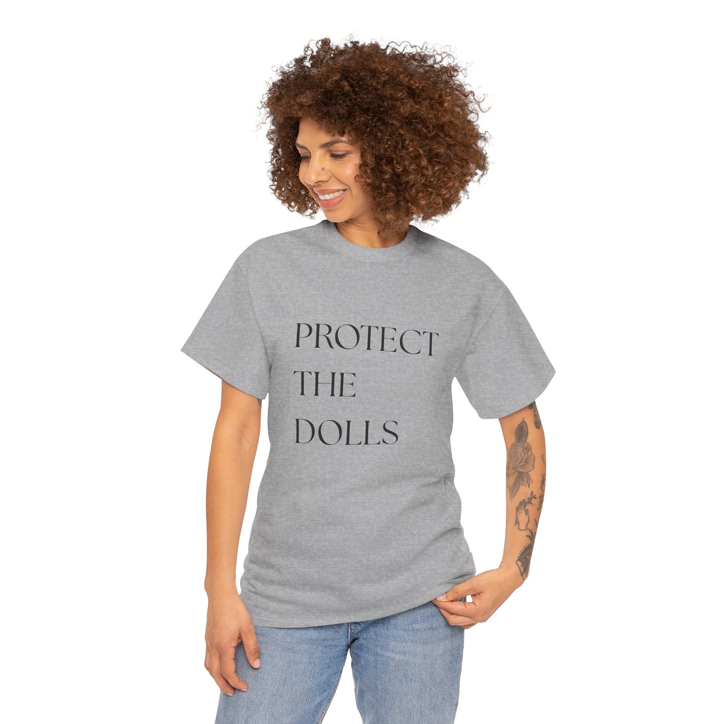 Bold trans rights statement t-shirt Protect the Dolls