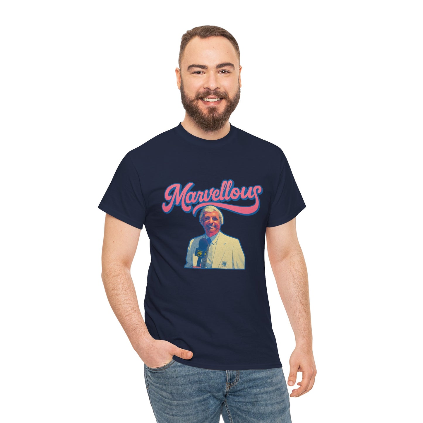 Marvellous – Richie Benaud Retro Cricket Tee