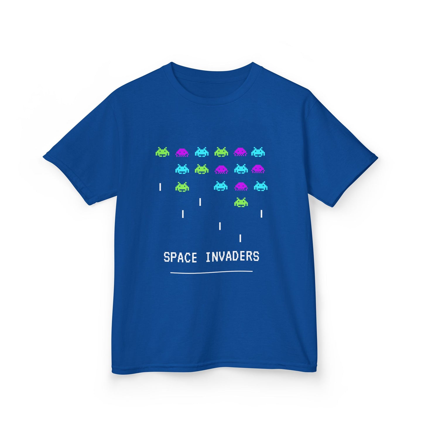 Vintage Space Invaders shirt for young arcade game fans