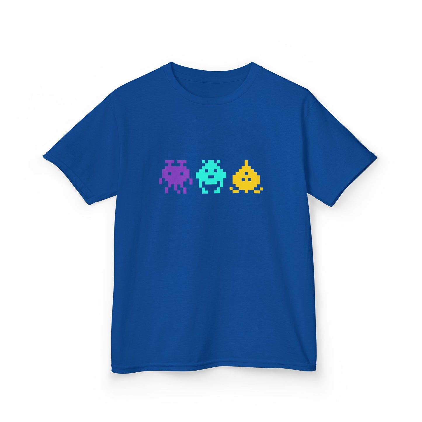 Retro gaming t-shirt for boys and girls who love Space Invaders