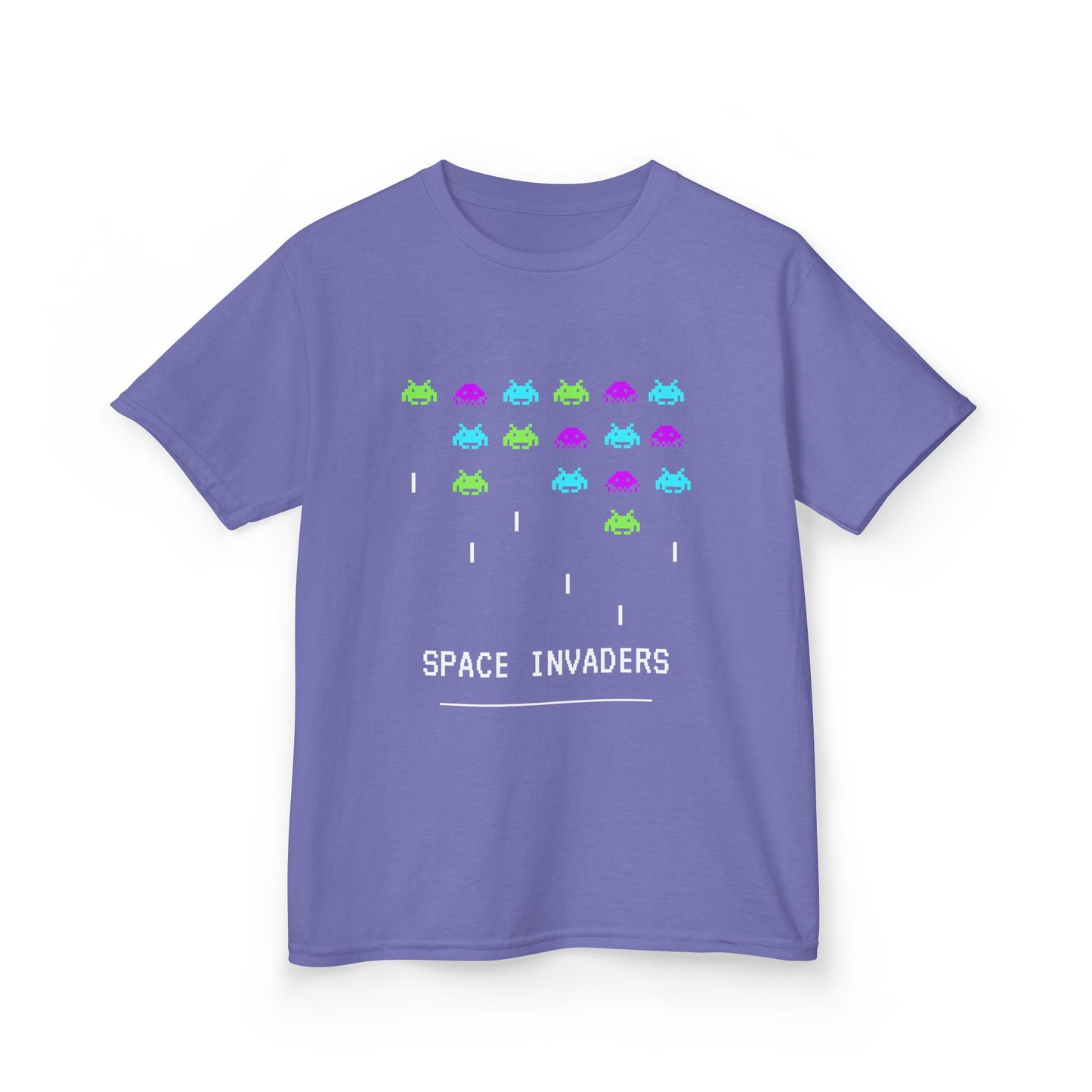 Children’s t-shirt with pixelated Space Invaders print