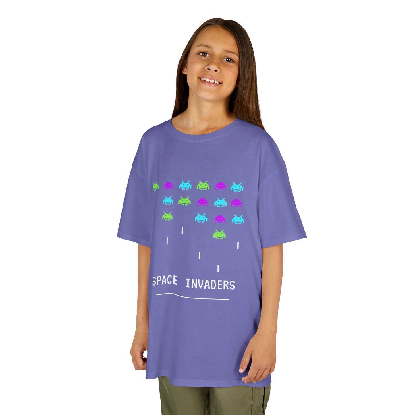 Fun and colourful arcade game t-shirt for boys and girls