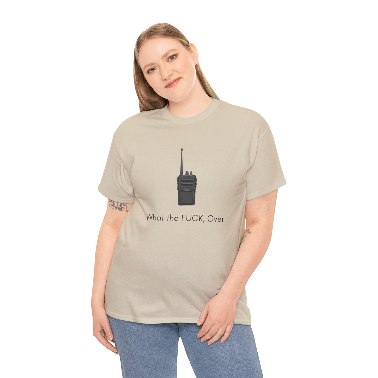 Soft cotton crew neck t-shirt with irreverent Aussie humour
