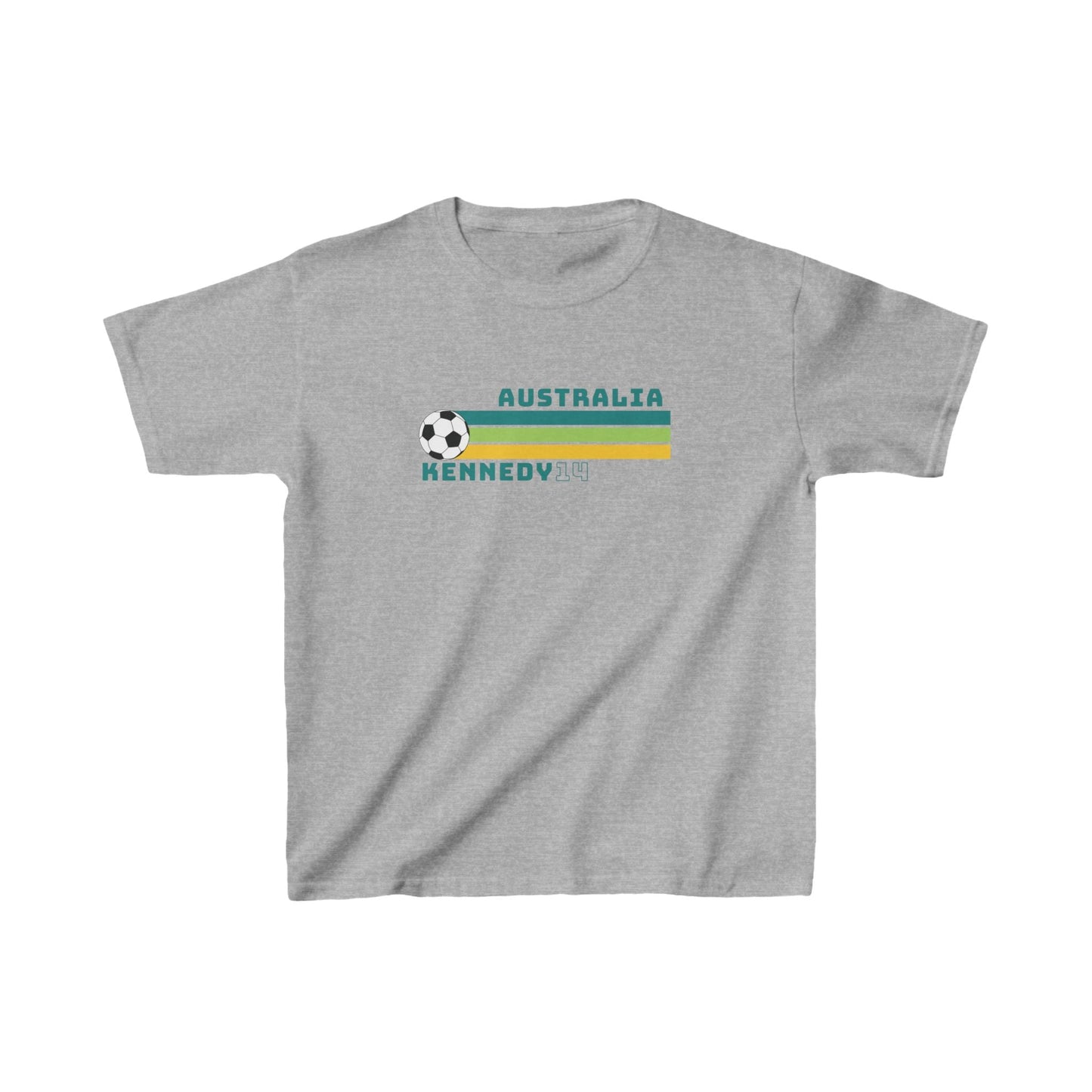 Classic Aussie Matildas tee for young fans of Alanna Kennedy