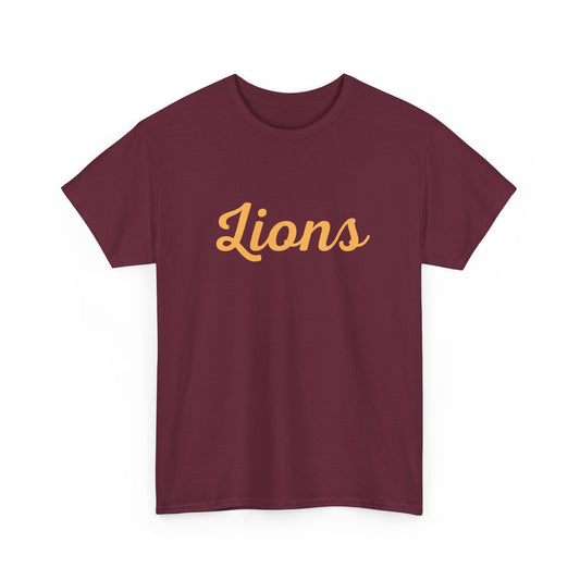 Stylish Lions supporter tee celebrating Brisbane's 2024 AFL premiership win