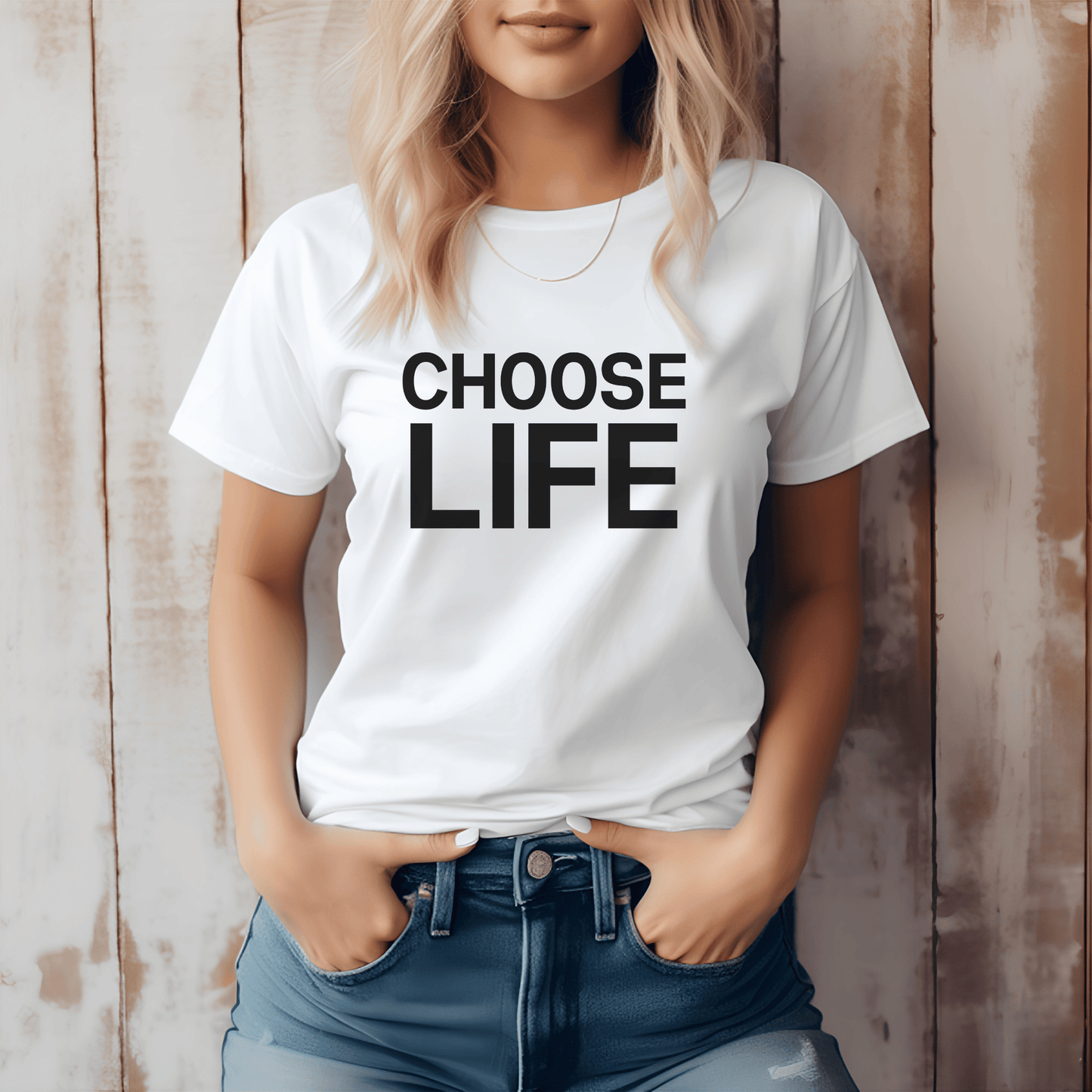 Choose Life T-Shirt – Iconic 80s Wham! George Michael Fan Tee