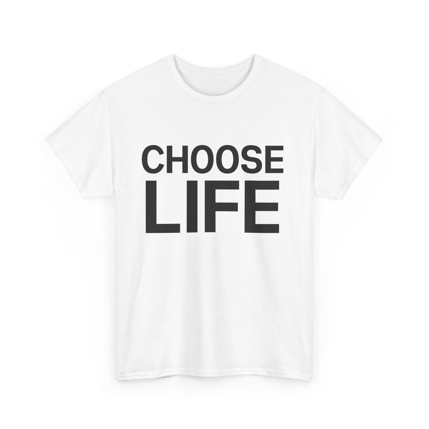 Retro Choose Life Shirt – Classic 80s Music Fashion Statement