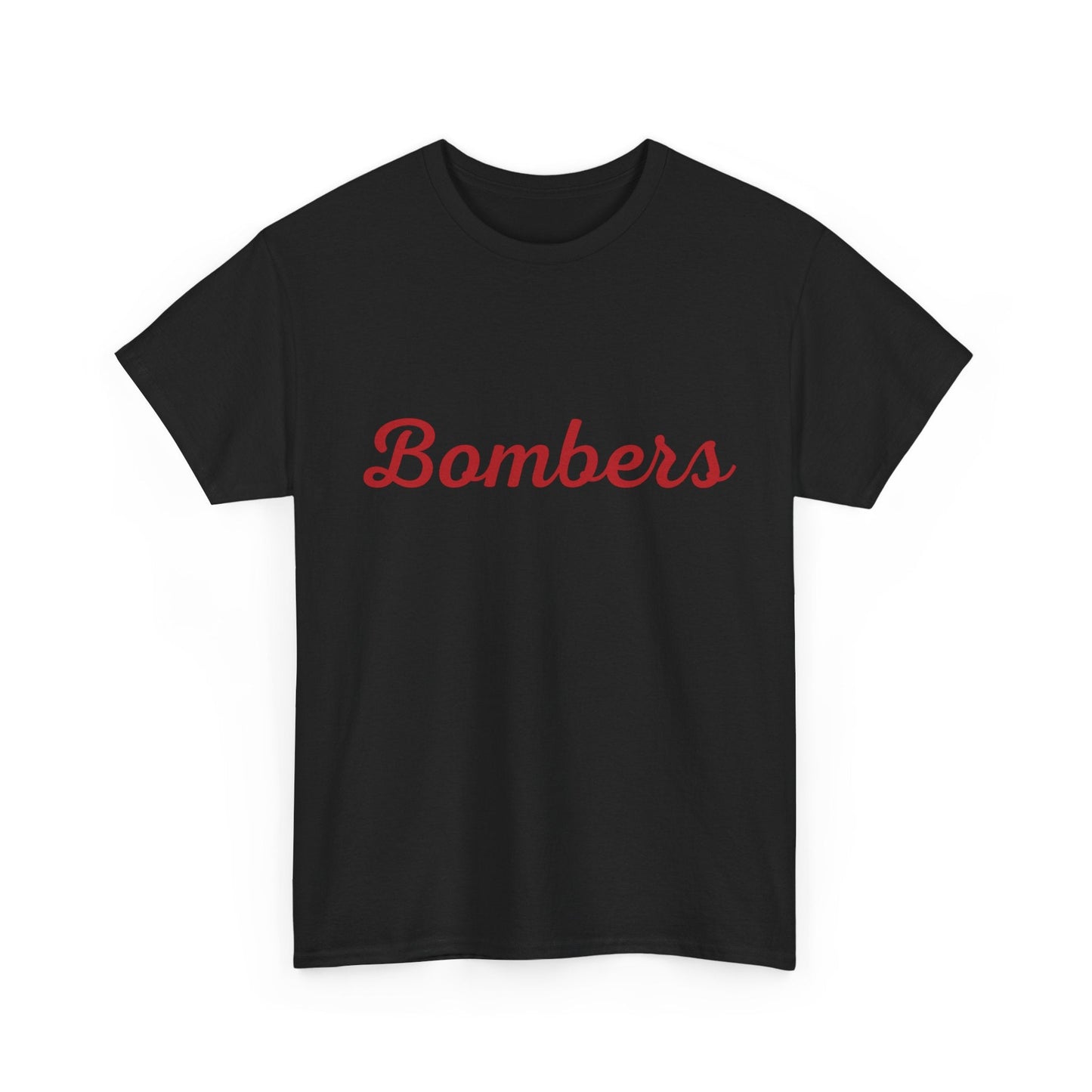 AFL fan tee featuring Bombers design in Essendon team colours