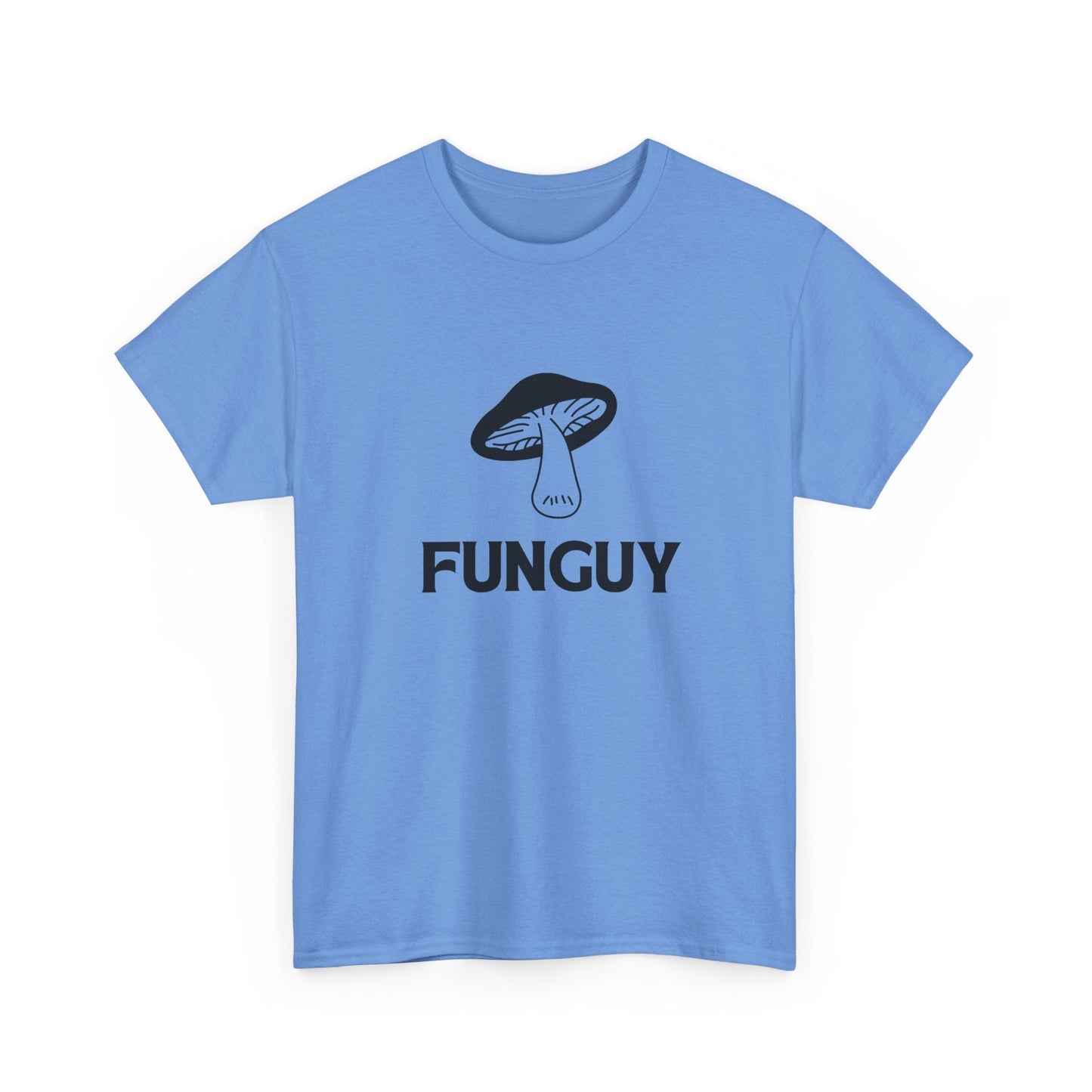 Funguy pun shirt with cartoon mushroom – ideal for Aussie blokes with a sense of humour