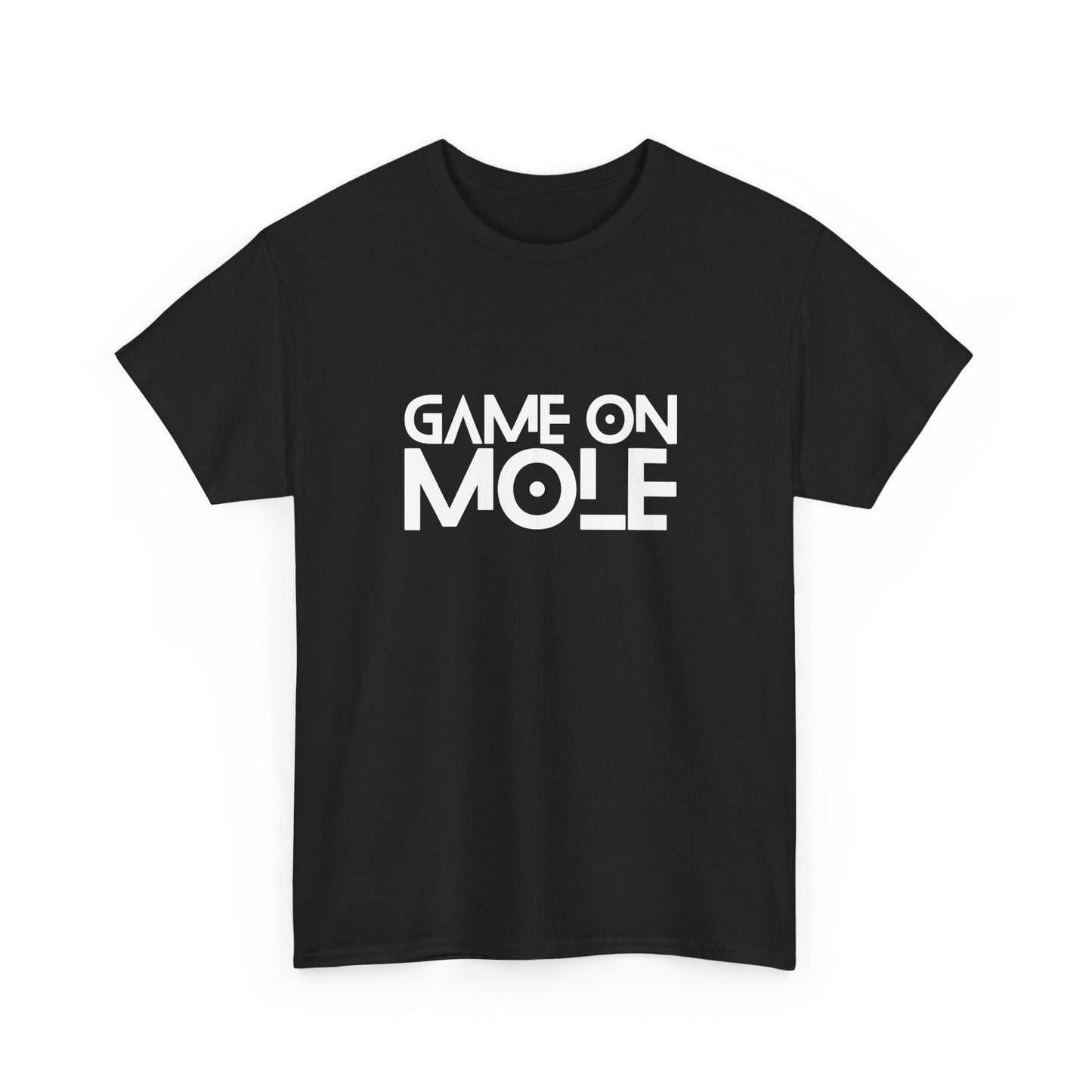 "Game on Mole" t-shirt with bold Aussie pop culture quote
