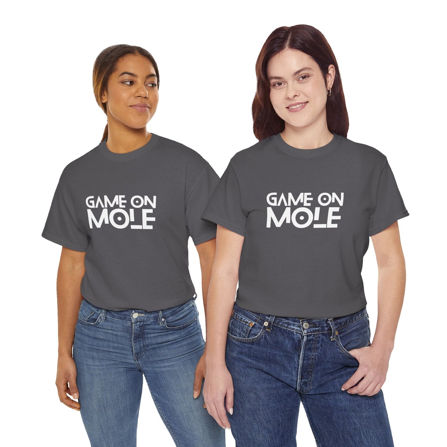 Aussie comedy-inspired shirt featuring "Game on Mole"
