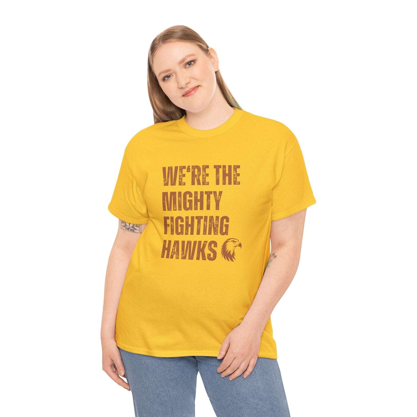 Hawthorn Mighty Fighting Hawks t-shirt - Destination GiftsT-ShirtPrintify