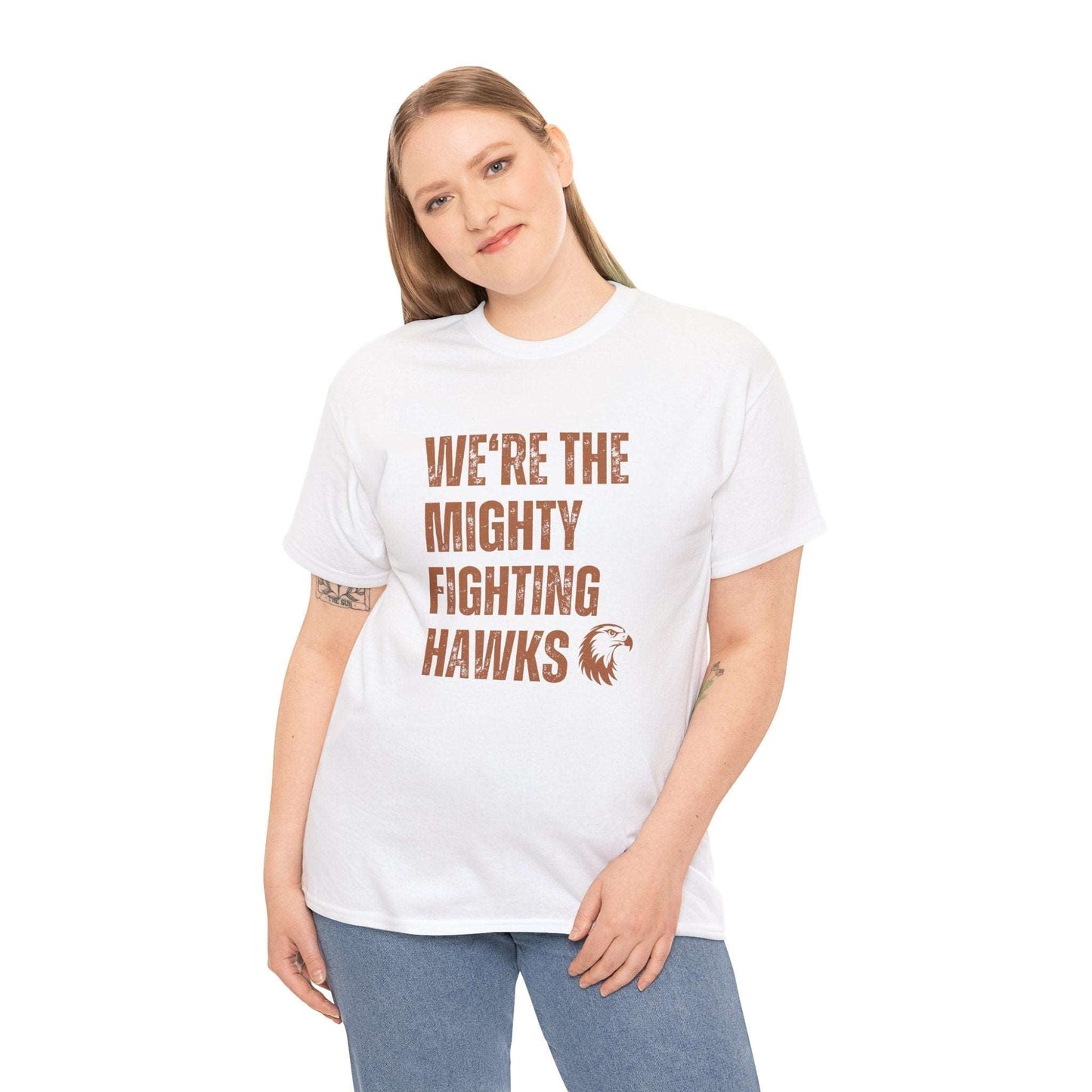 Hawthorn Mighty Fighting Hawks t-shirt - Destination GiftsT-ShirtPrintify