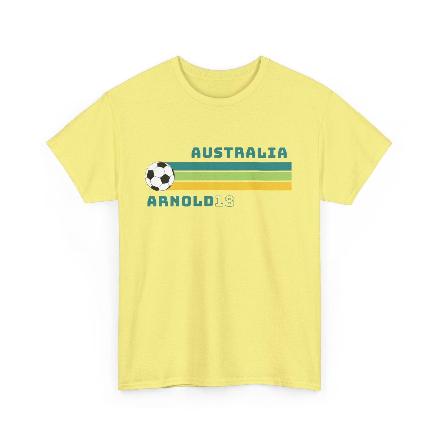 Celebrate Mackenzie Arnold with this throwback-style Matildas shirt, ideal for game day