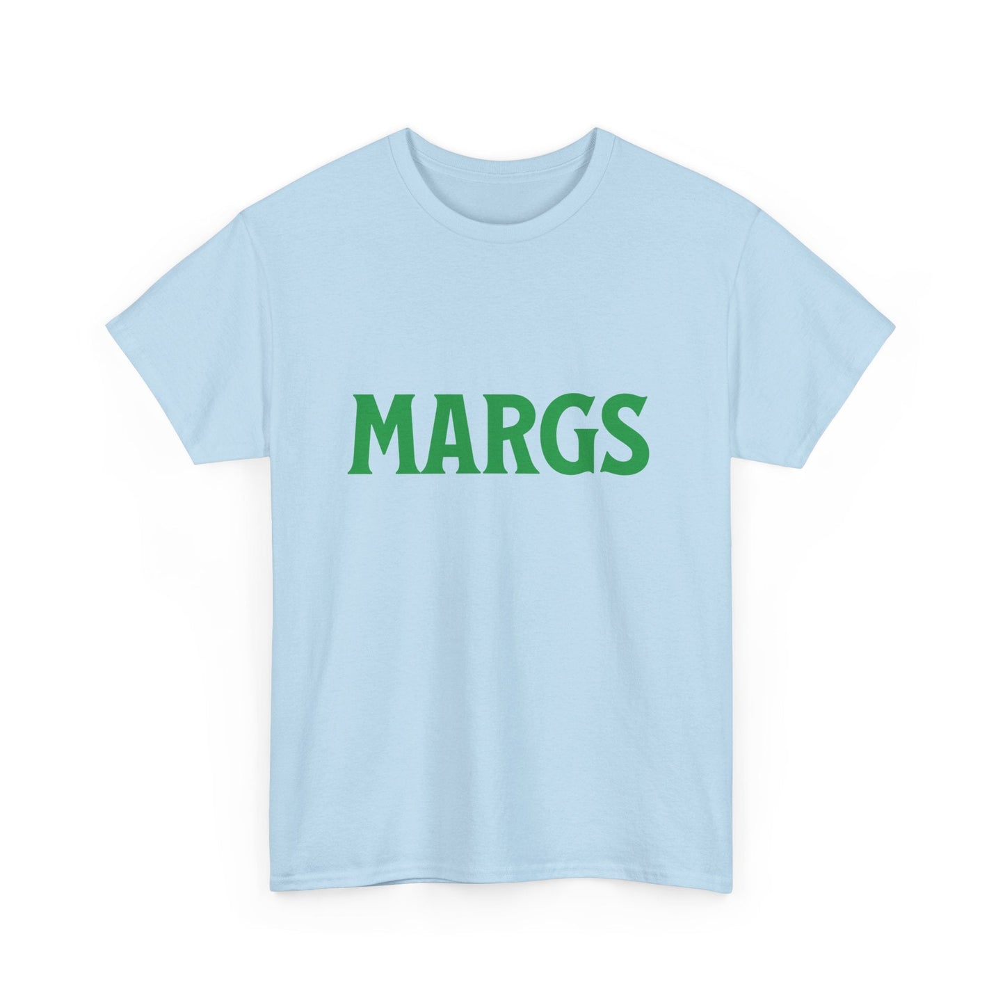 Margs' t-shirt for those who love margaritas, tequila cocktails, and all things fun and festive