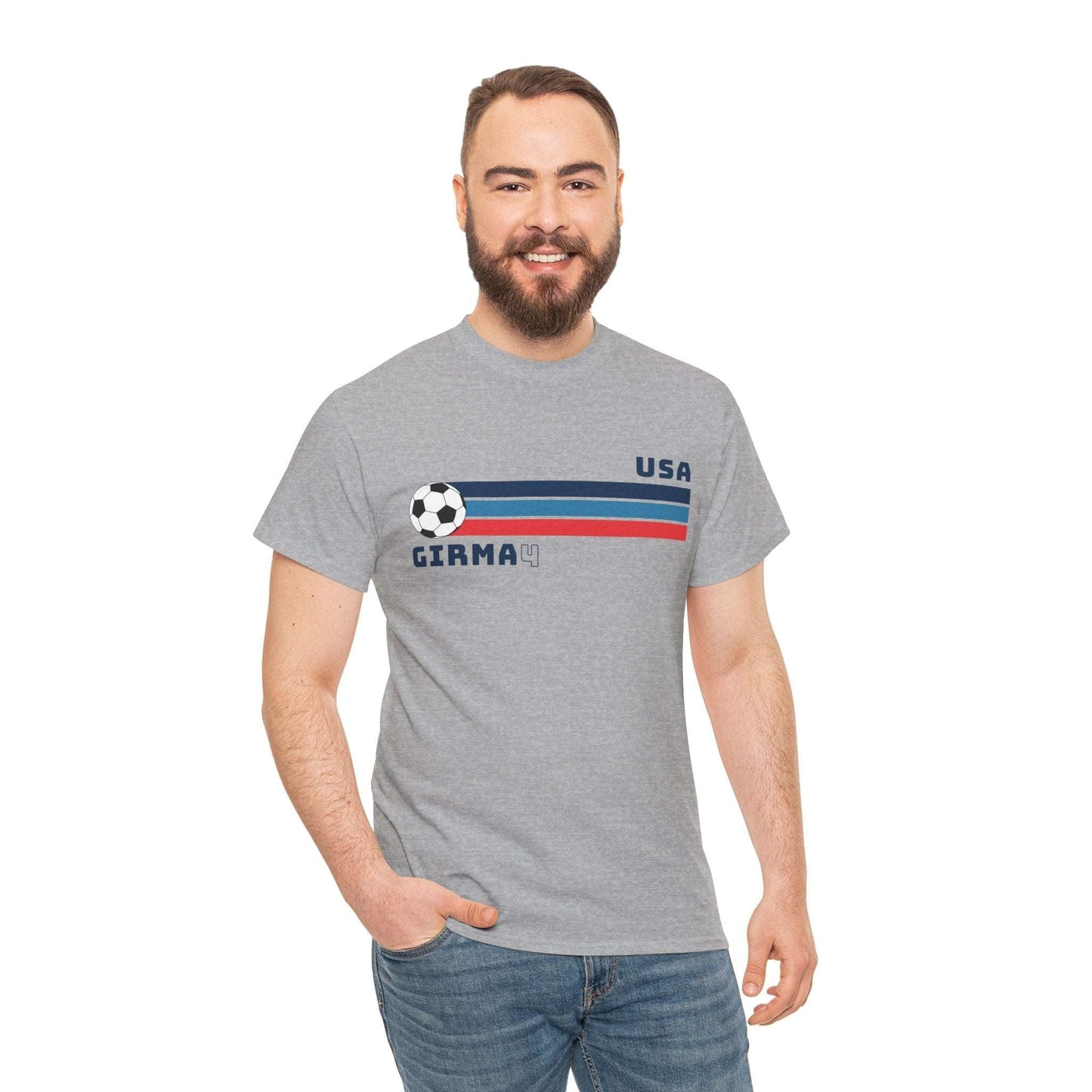 Retro Naomi Girma USWNT t-shirt, ideal gift for soccer lovers and Olympic fans