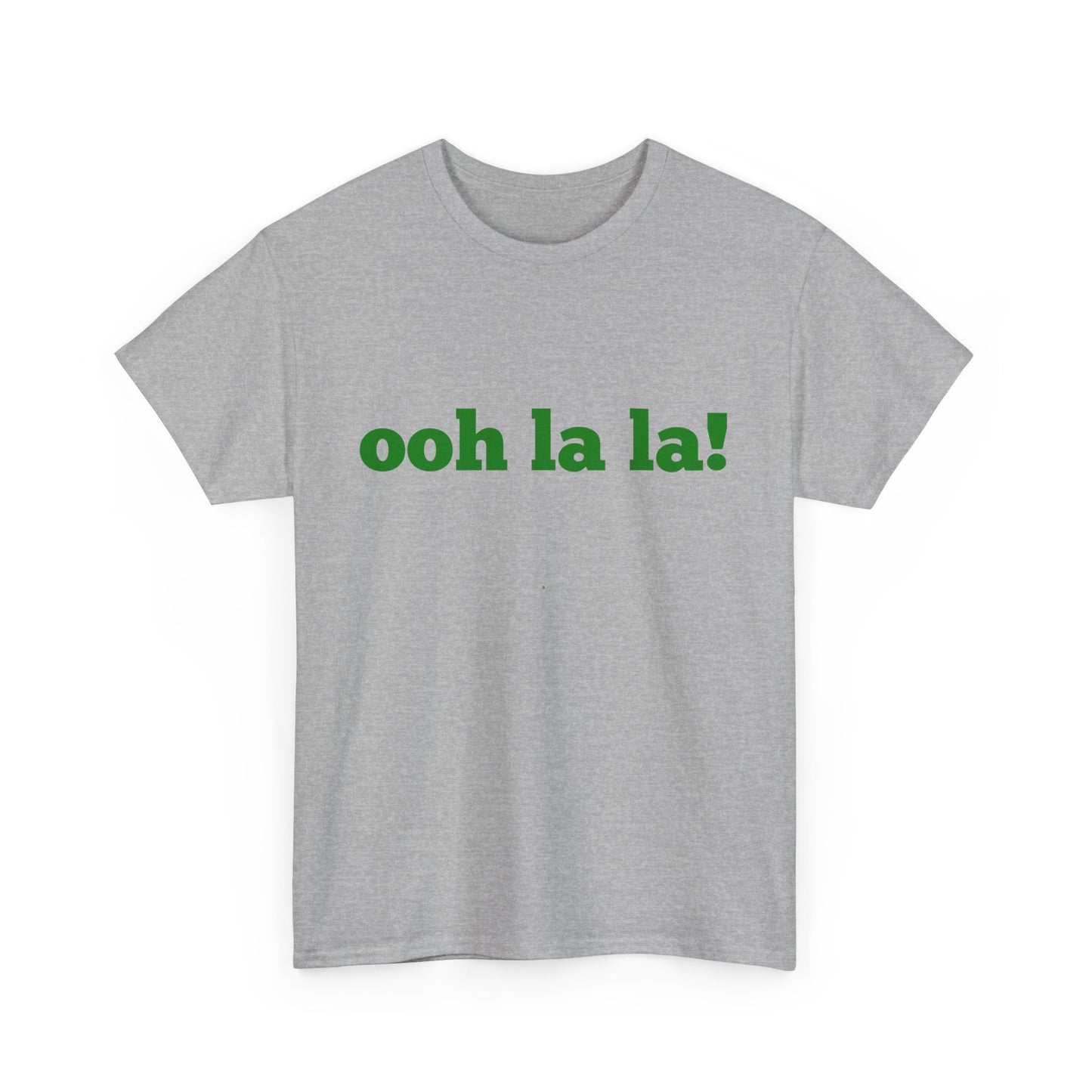 Trendy French slogan t-shirt for fashion-forward outfits