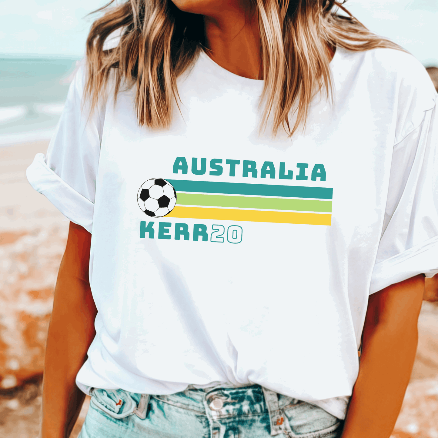 Sam Kerr Matildas t-shirt - Destination GiftsT-ShirtPrintify