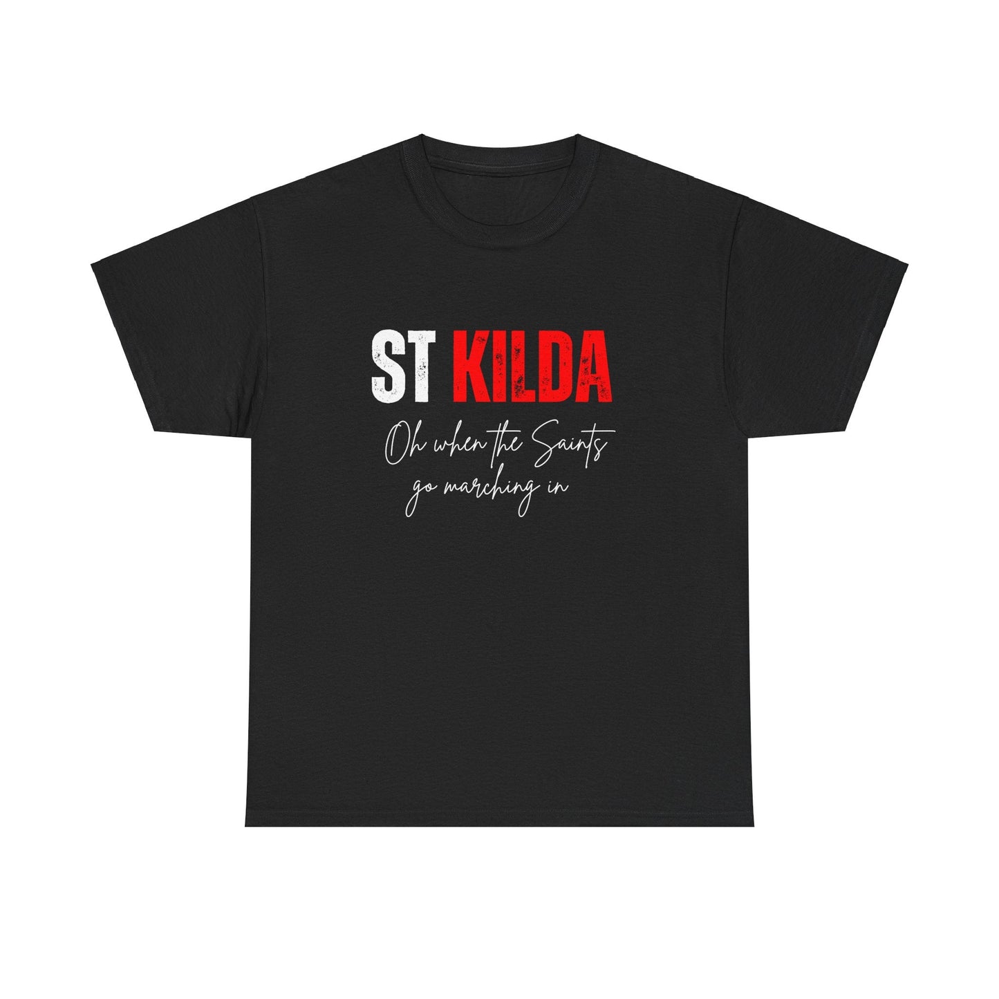 St Kilda Saints t-shirt—honour your love for the AFL team with this stylish and supportive design.