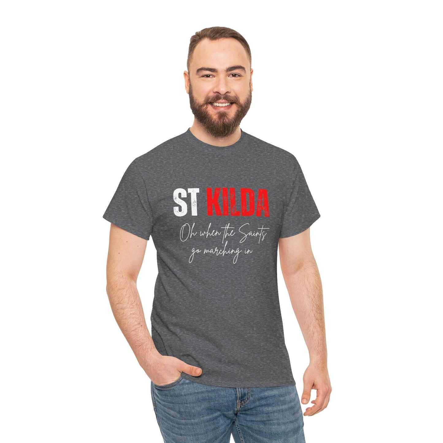Support the St Kilda Saints with this AFL t-shirt—great for any fan who cheers on this legendary team.