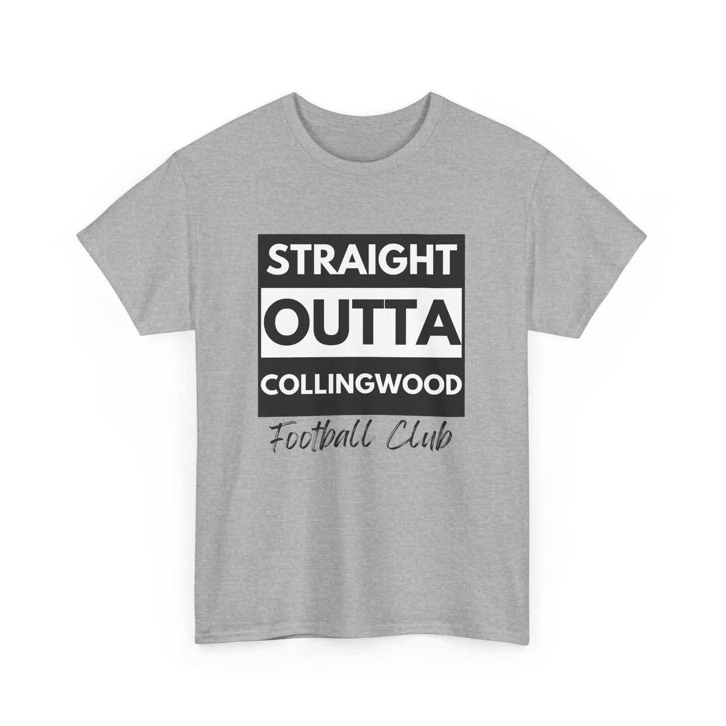AFL Collingwood Supporter Tee – Black and White Magpies Merch