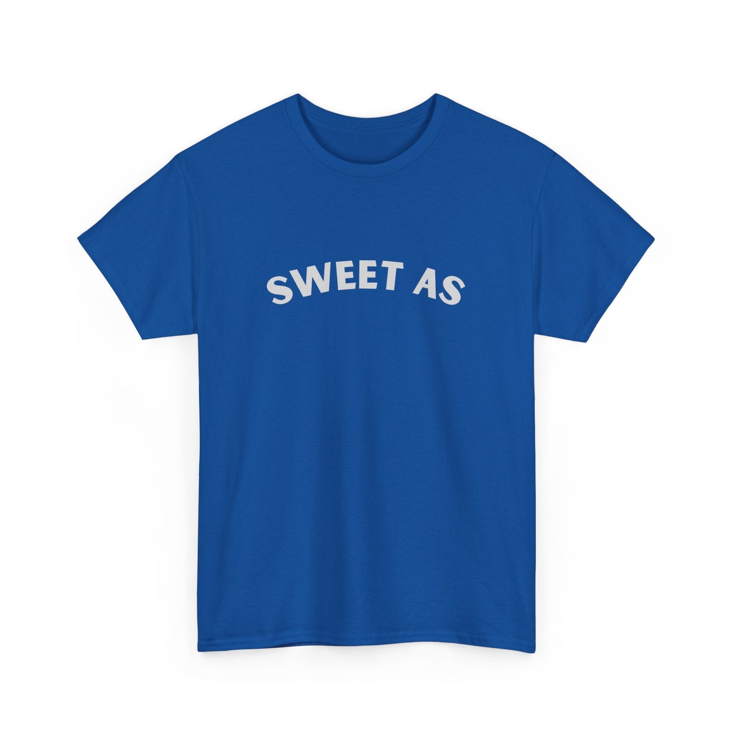 Simple graphic t-shirt with "Sweet as" Aussie slogan