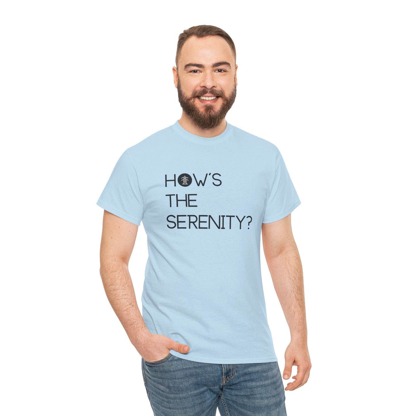 Serenity now! ‘How’s the serenity’ t-shirt – a must-have for lovers of Australian film