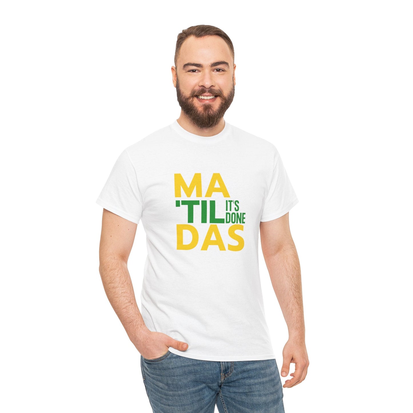 Celebrate the Matildas' journey with this motivational 'Til It's Done' t-shirt – fan favourite