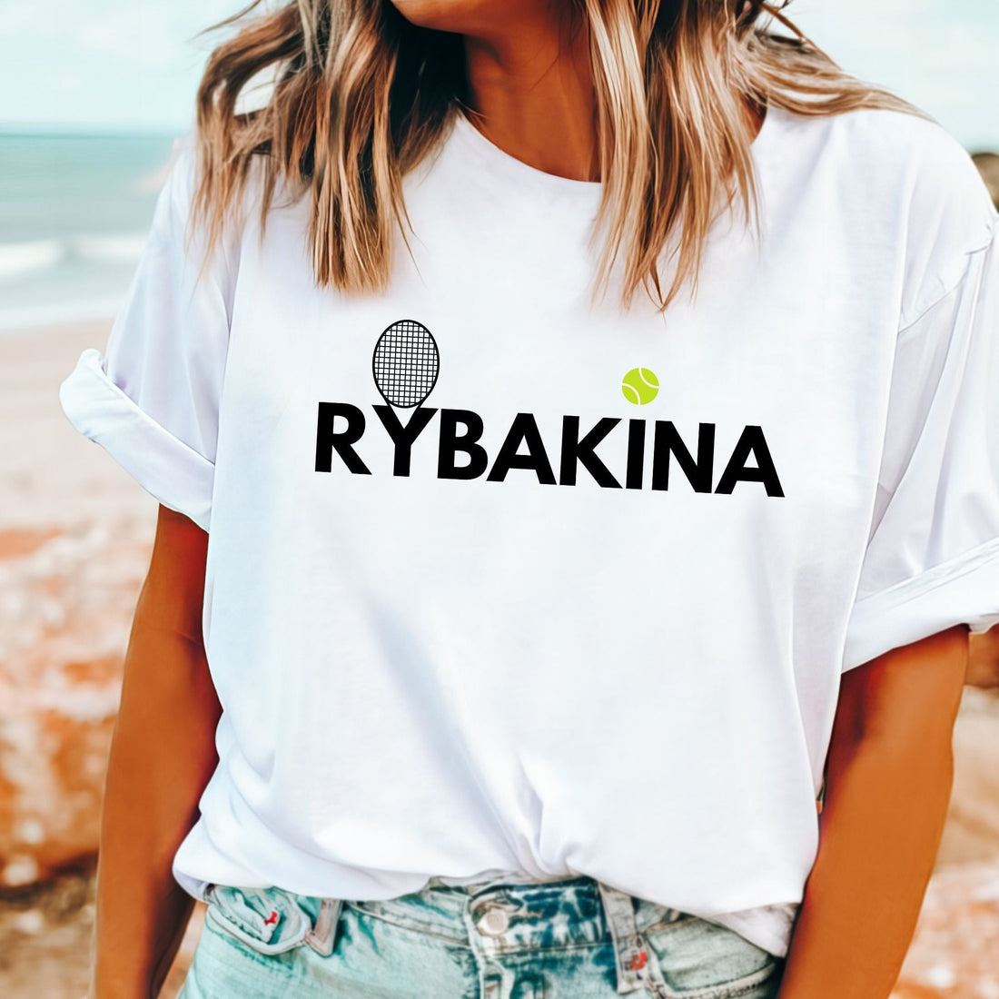 Rybakina Australian Open t-shirt