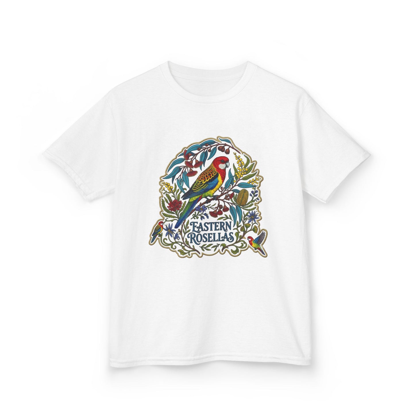 Eastern Rosellas Kids T-Shirt – Viral Aussie Song Bird Tee