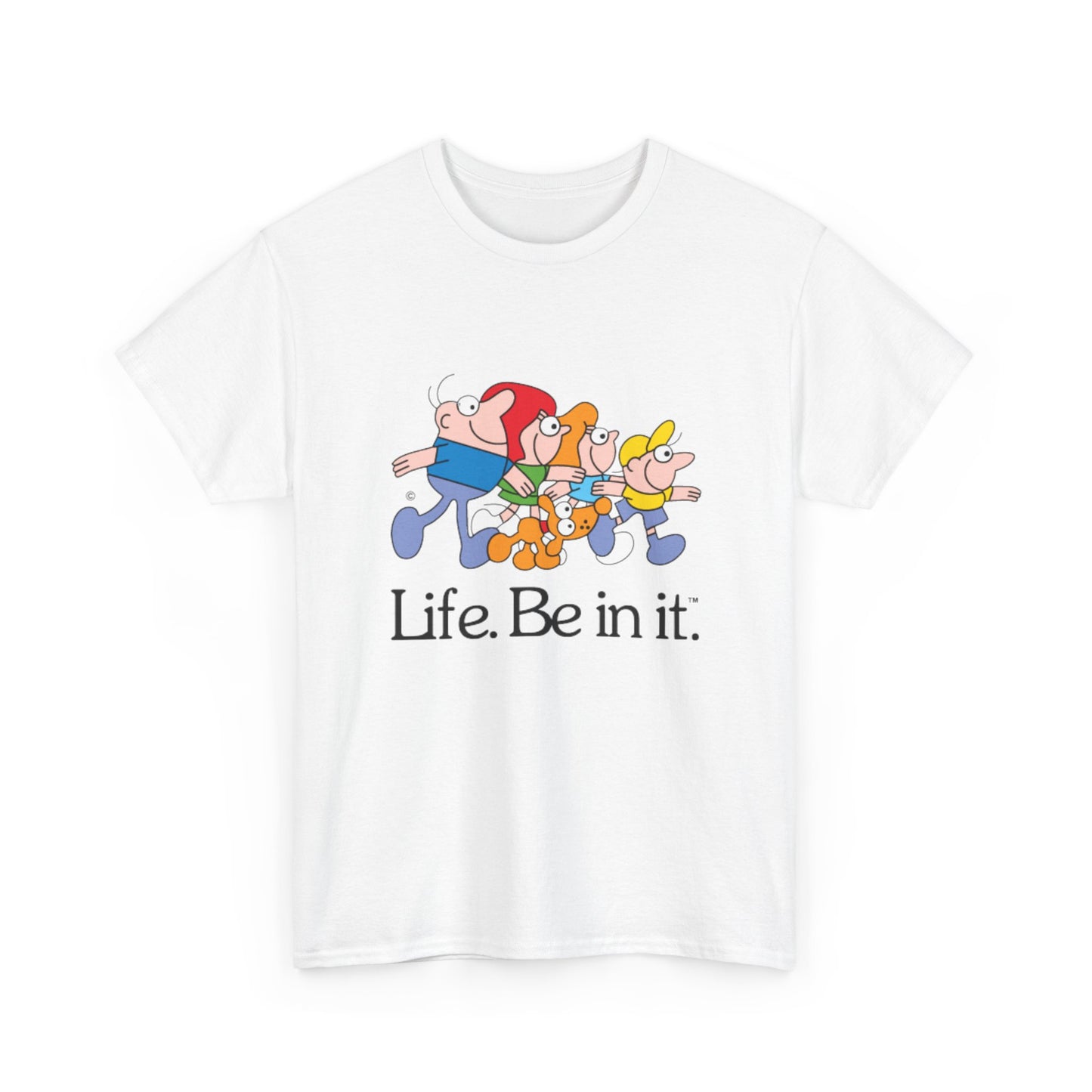 Life. Be In It T-Shirt | Retro Aussie 70s & 80s Nostalgia Tee