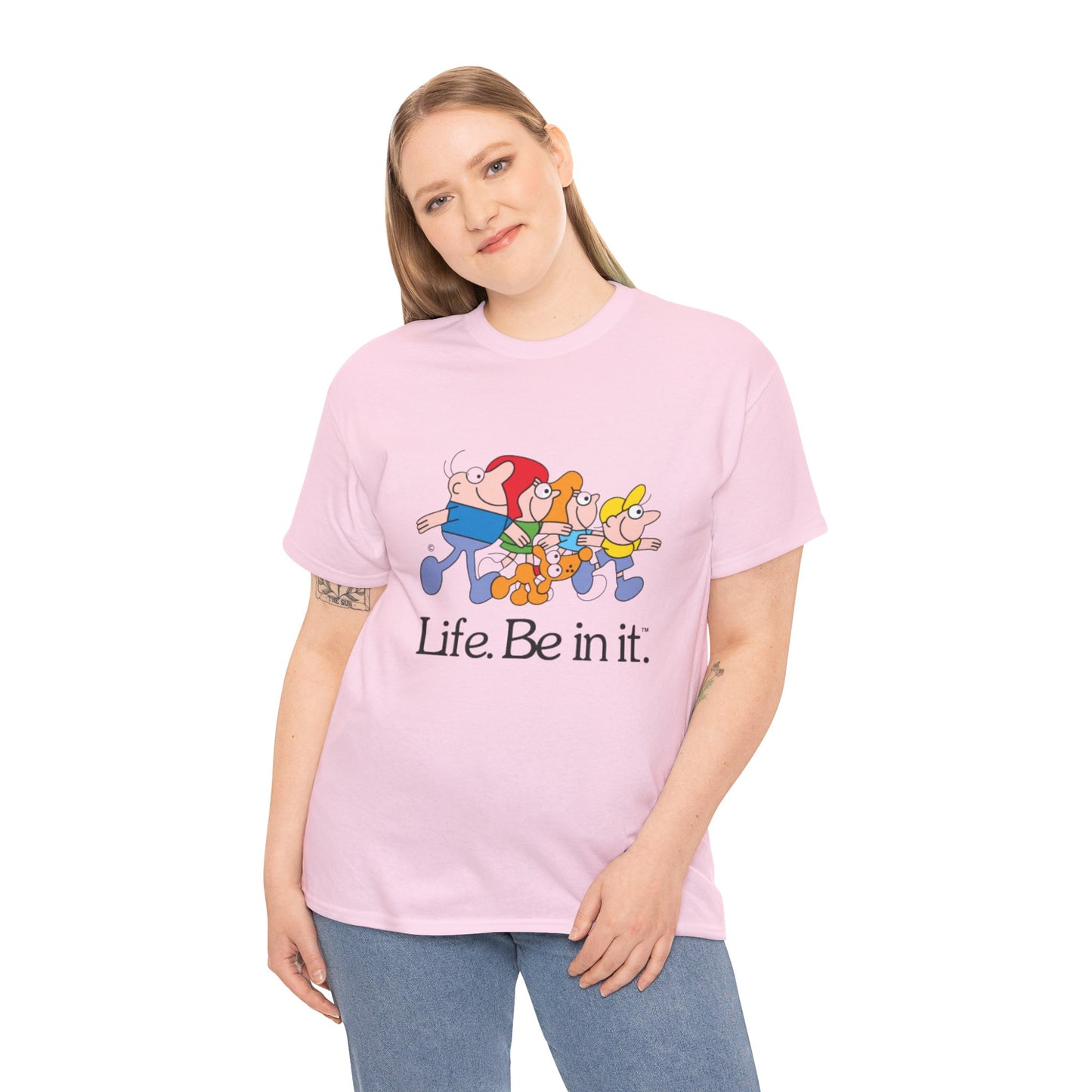 Life. Be In It T-Shirt | Retro Aussie 70s & 80s Nostalgia Tee