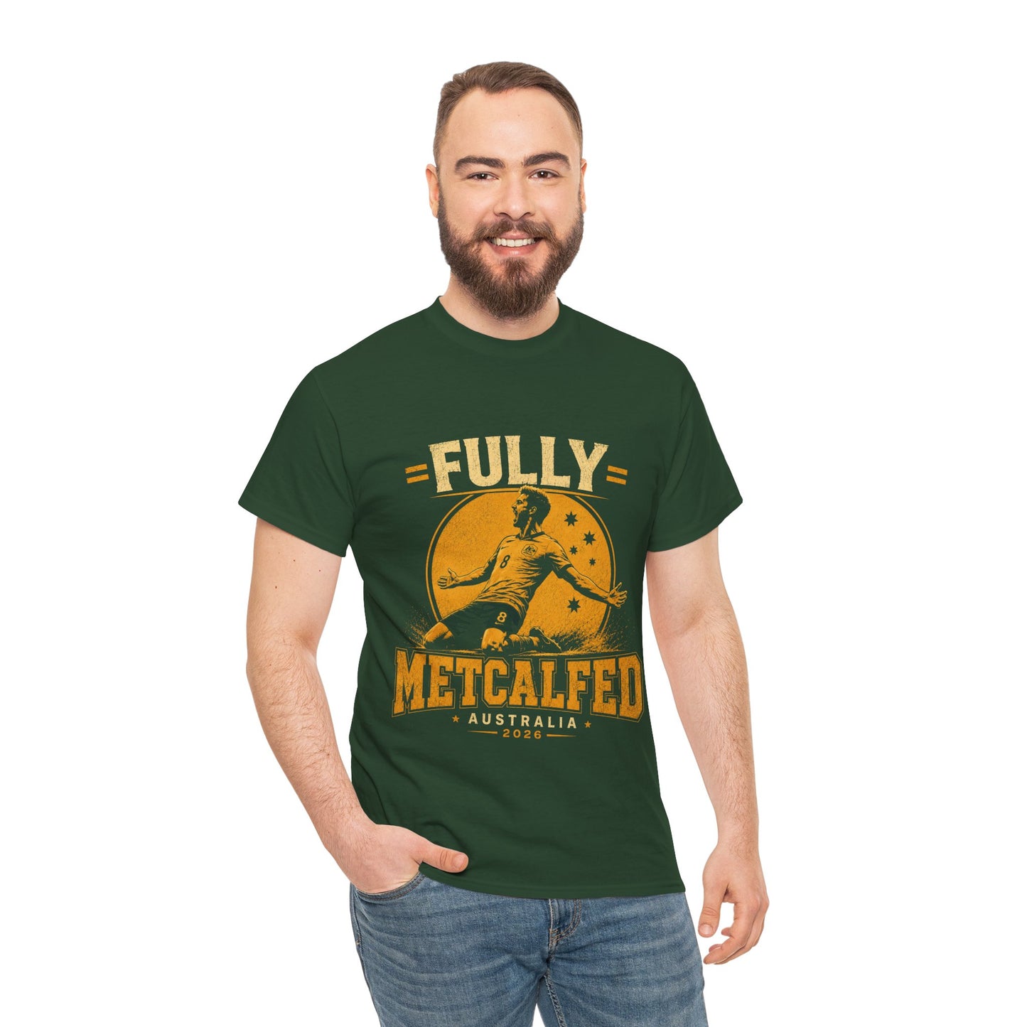 Connor Metcalfe Fully Metcalfed Unisex T-Shirt – Socceroos