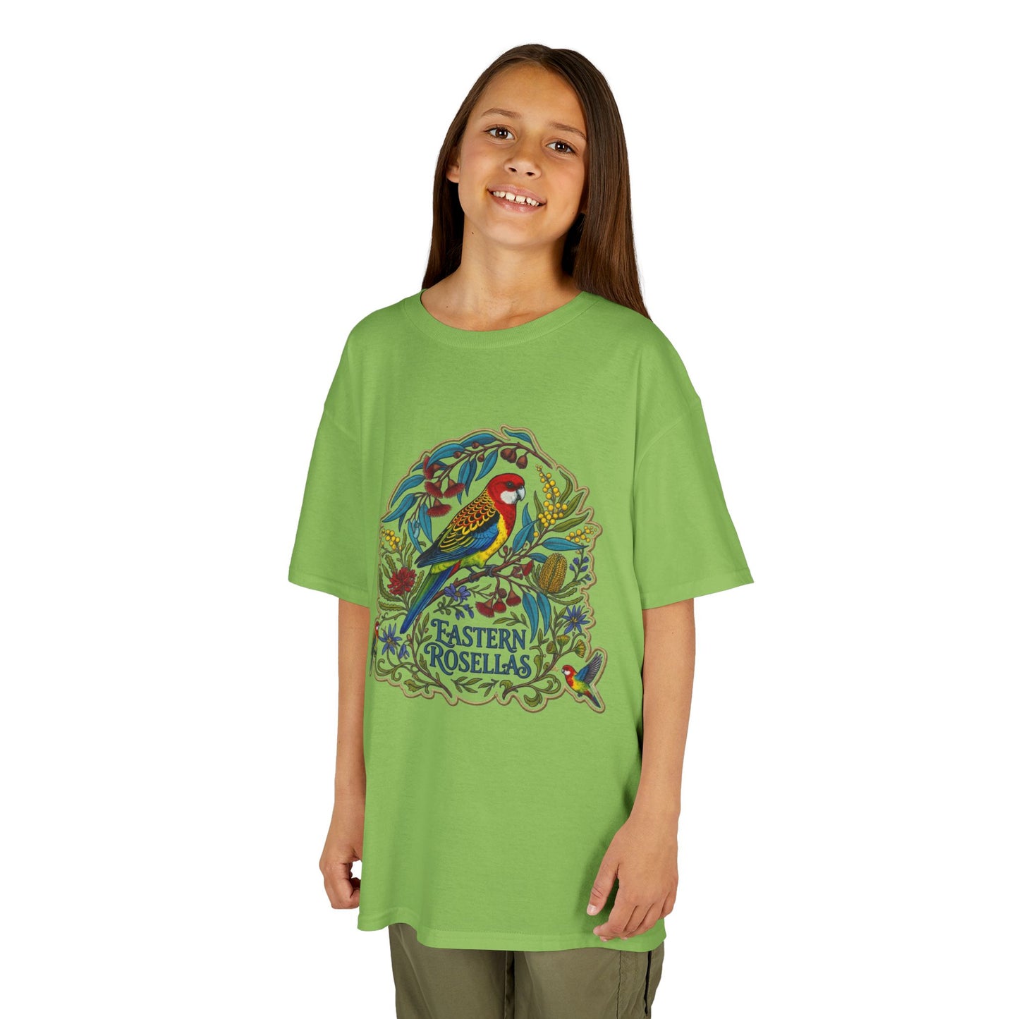 Eastern Rosellas Kids T-Shirt – Viral Aussie Song Bird Tee