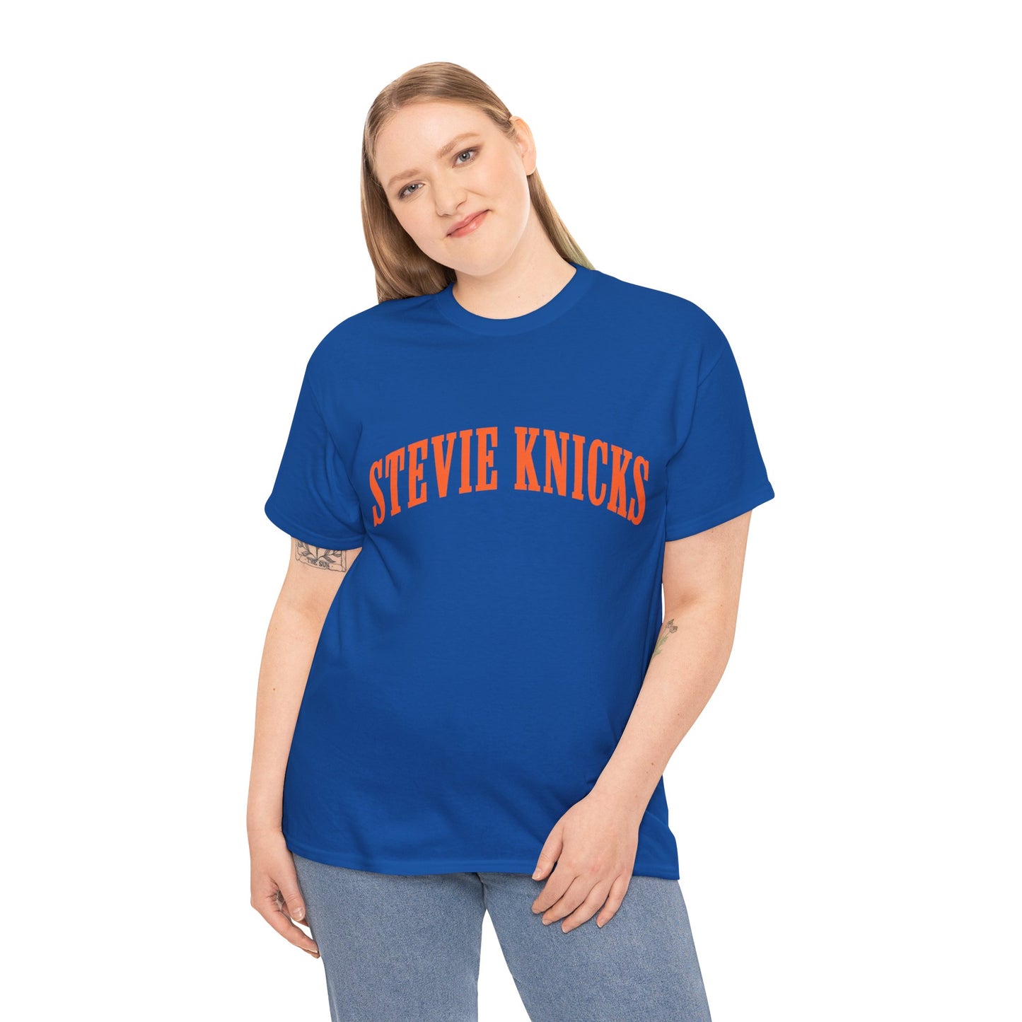 Stevie Knicks T-Shirt | New York Basketball Fan Tee