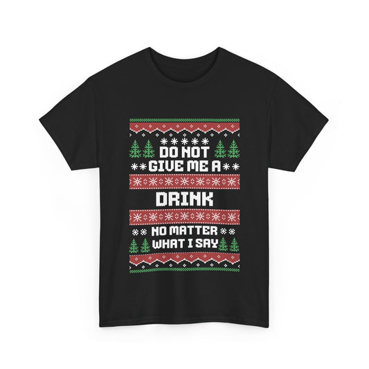 Funny Christmas Party T-Shirt | Rude Christmas Tee