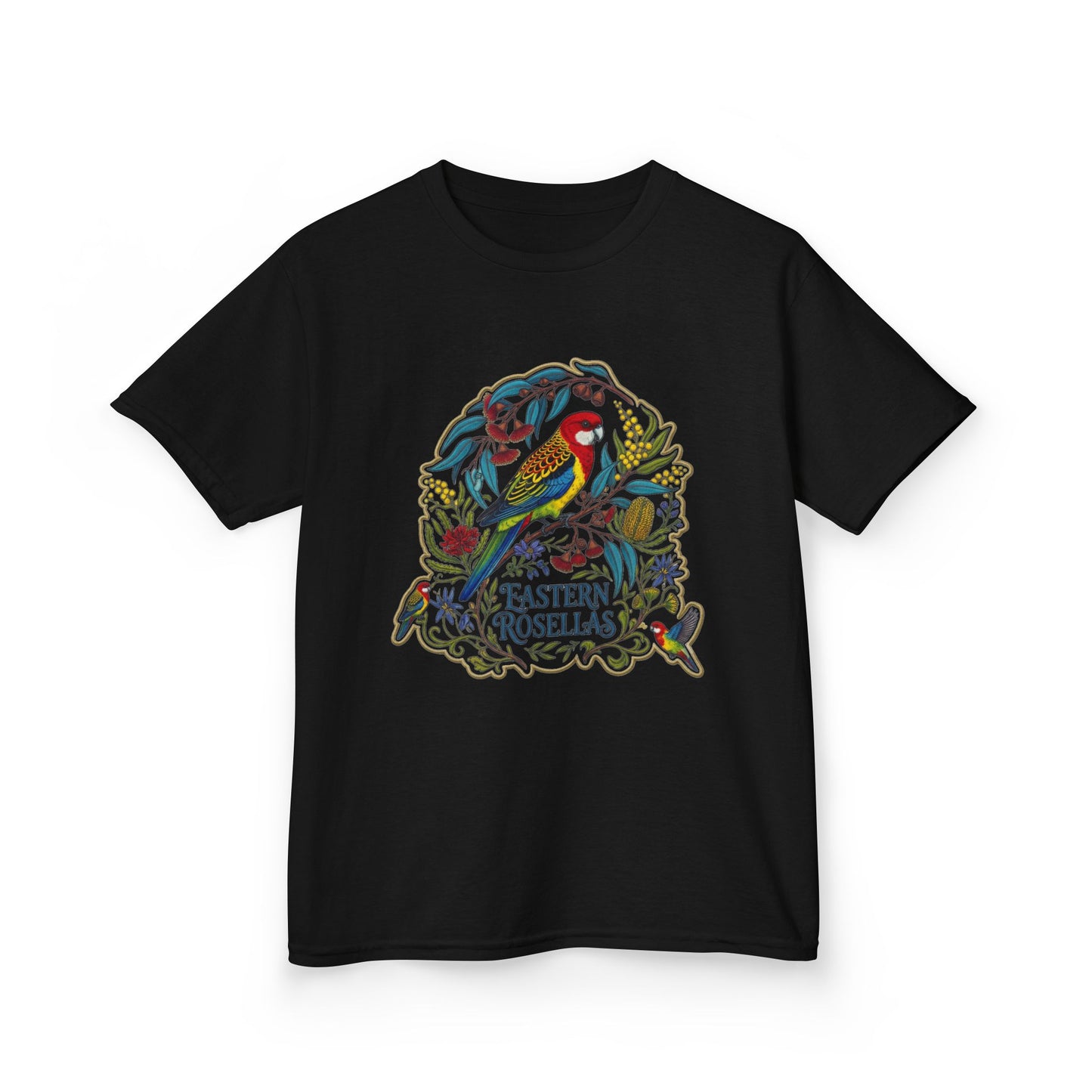 Eastern Rosellas Kids T-Shirt – Viral Aussie Song Bird Tee