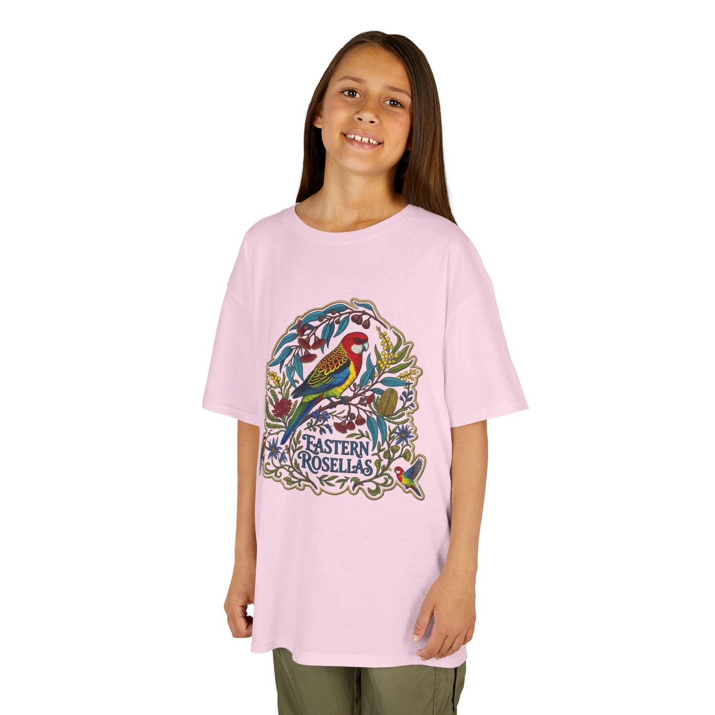 Eastern Rosellas Kids T-Shirt – Viral Aussie Song Bird Tee