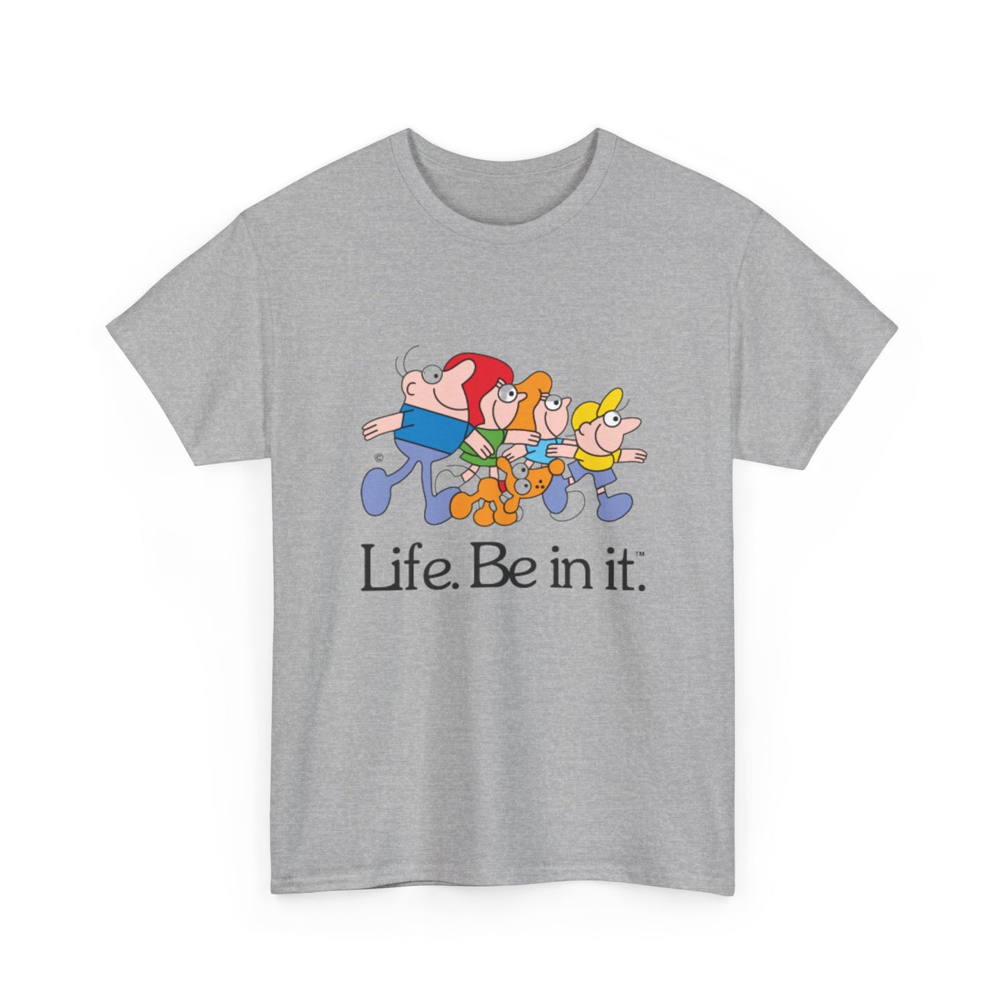 Life. Be In It T-Shirt | Retro Aussie 70s & 80s Nostalgia Tee