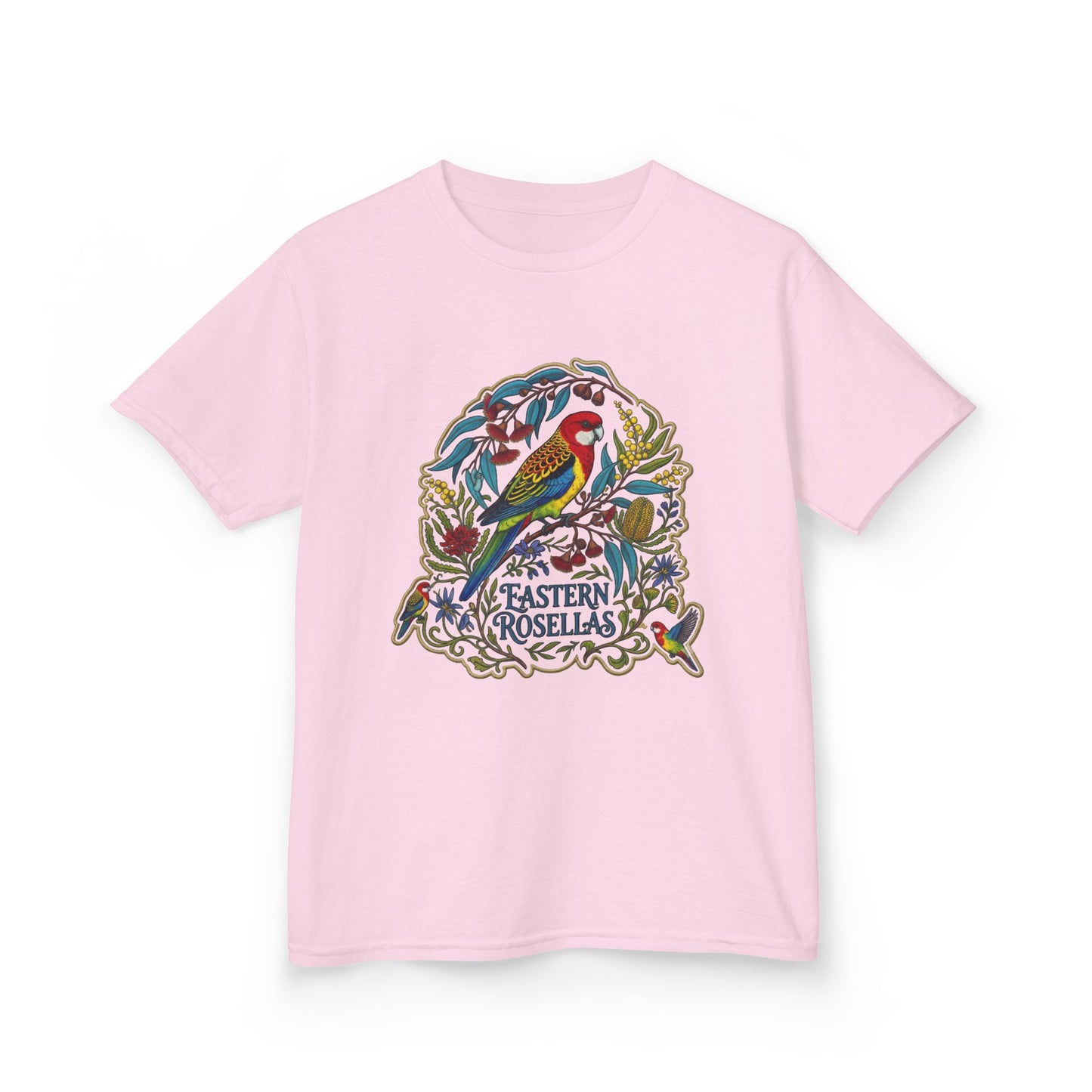 Eastern Rosellas Kids T-Shirt – Viral Aussie Song Bird Tee