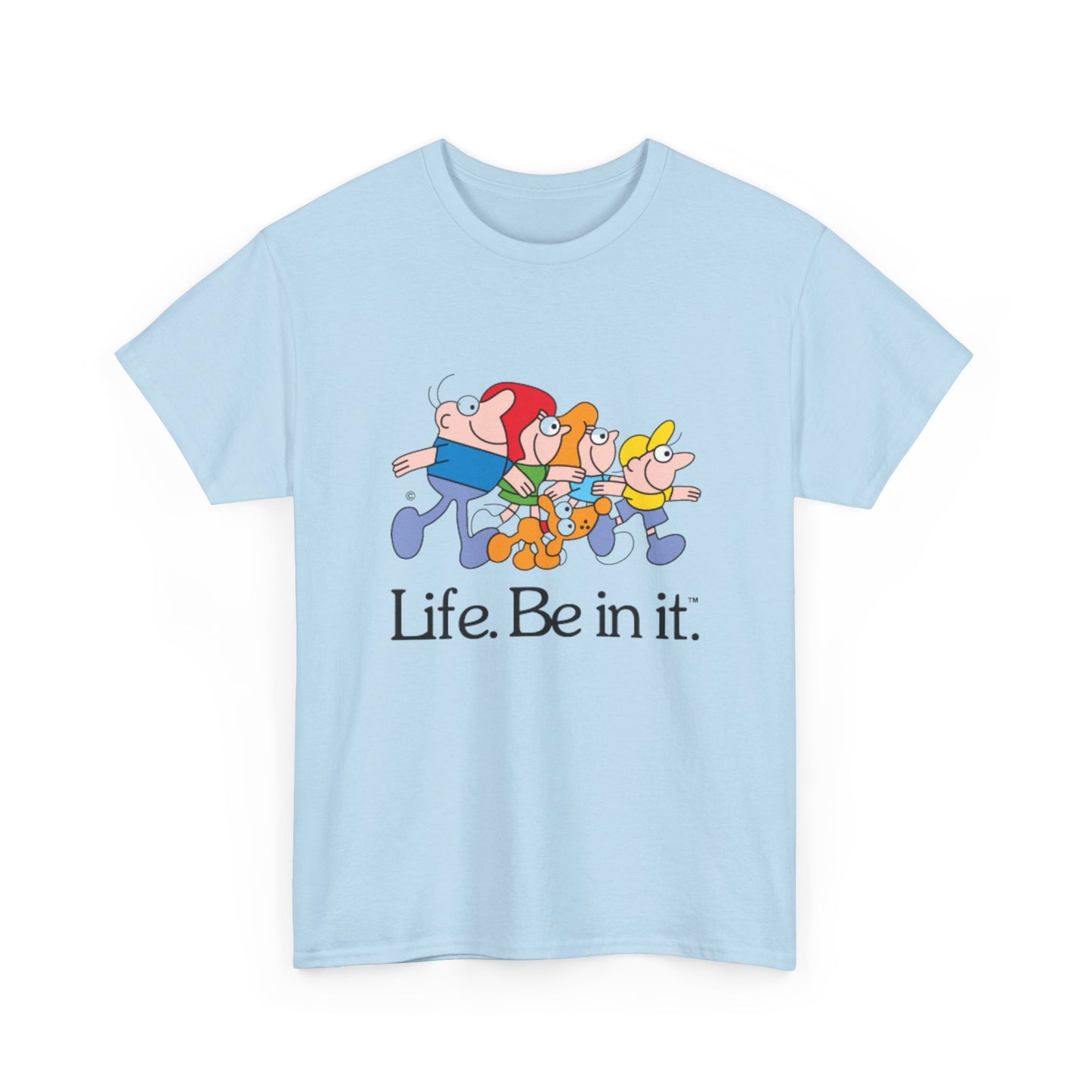 Life. Be In It T-Shirt | Retro Aussie 70s & 80s Nostalgia Tee